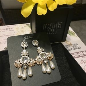 J.Crew Statement Earrings NWT